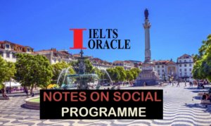 NOTES ON SOCIAL PROGRAMME