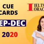 Cue Cards September To December 2020