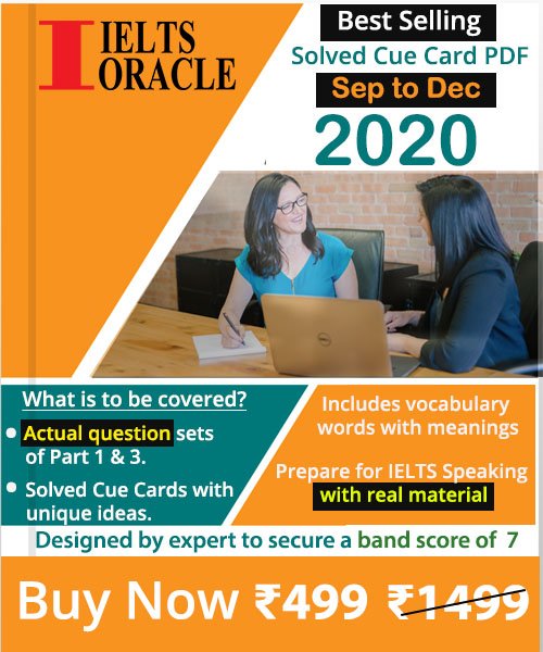 ielts solved cue card sep to dec 2020 IELTS ORACLE