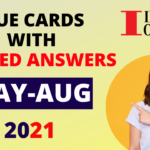 Cue Cards May To August 2021