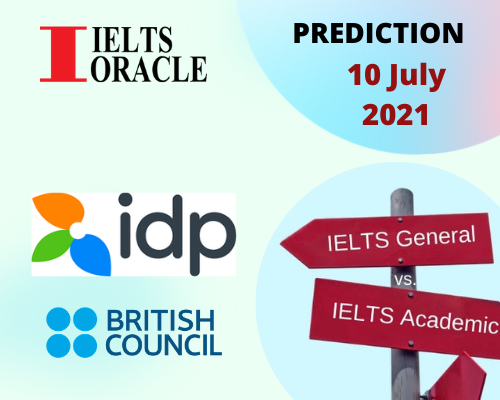 10 July 2021 Ielts Exam Prediction(Academic+GT)