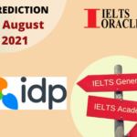 12 August 2021 Ielts Prediction