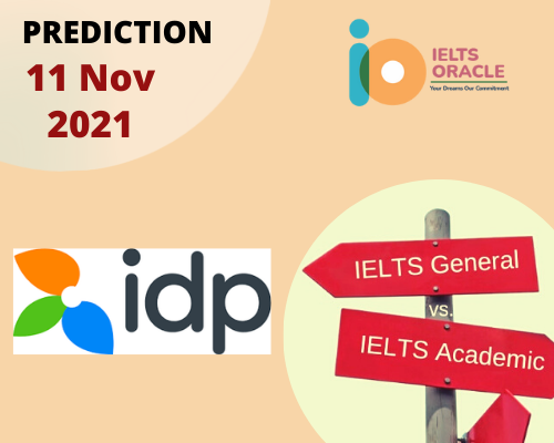 11 November 2021 Prediction (Academic+GT)