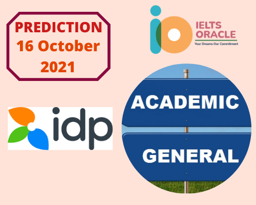 16 October 2021 Prediction (Academic+General)