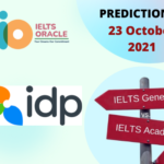 IELTS 23 October 2021 Prediction
