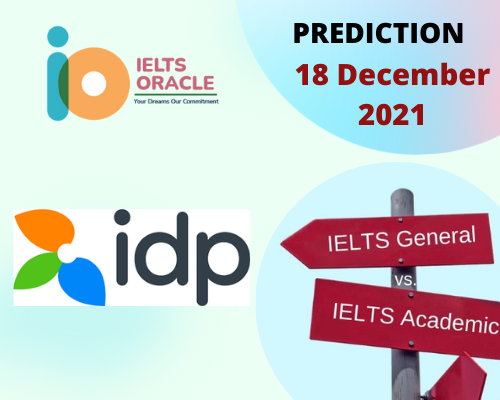 18 December 2021 Prediction (Academic+GT)