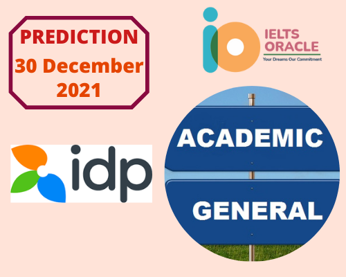 30 December 2021 Prediction (Academic+GT)
