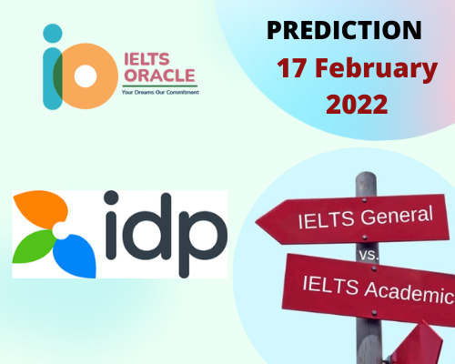 17 February 2022 Ielts prediction