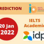 20 January 2022 Ielts Prediction (Academic)